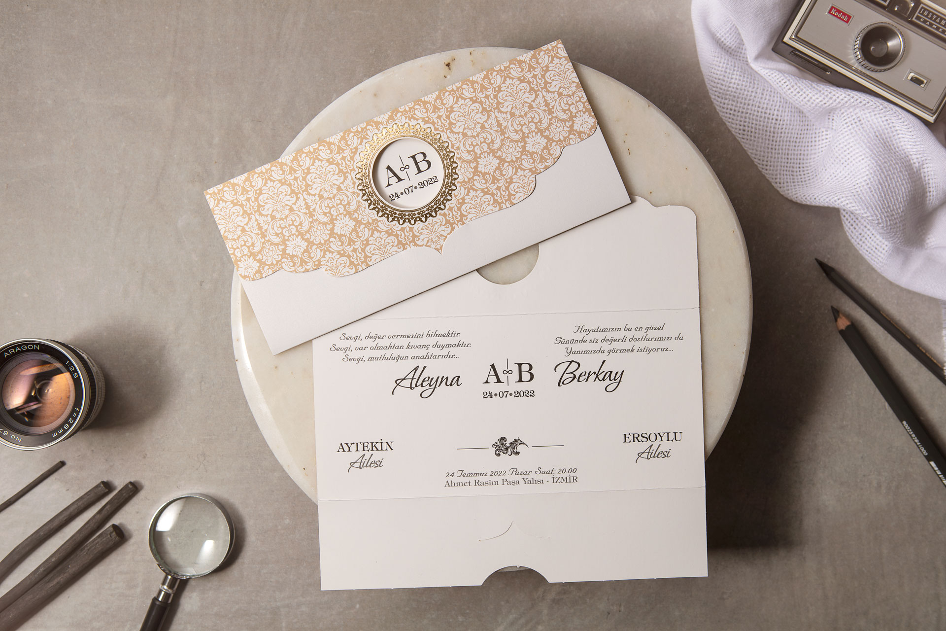 Wedding Davetiye     8307 - 3