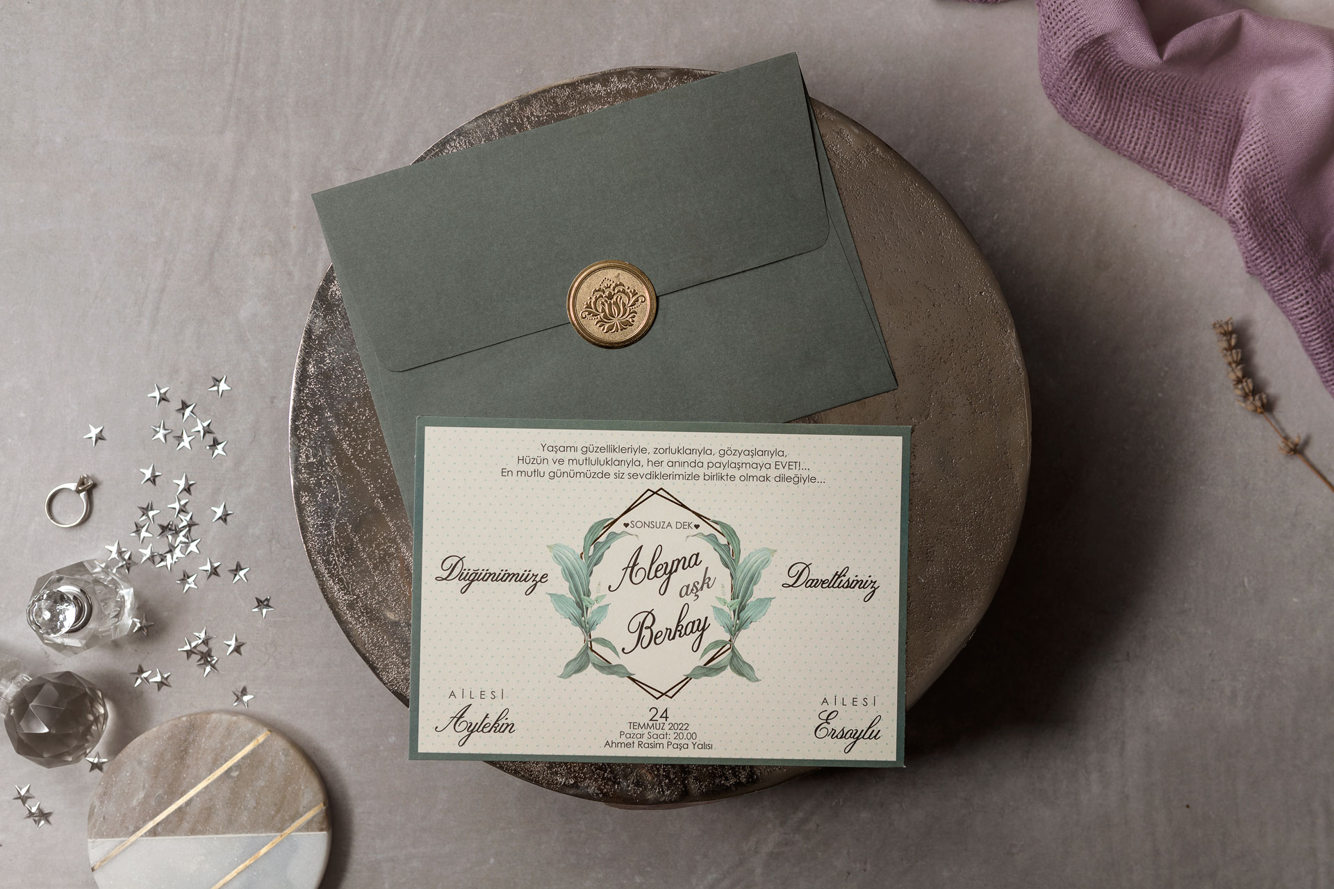 Wedding Davetiye     8381 - 4
